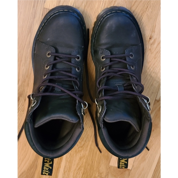 Dr. Martens Faora Mid Top Brown Leather Boot Size 8 - Picture 13 of 15